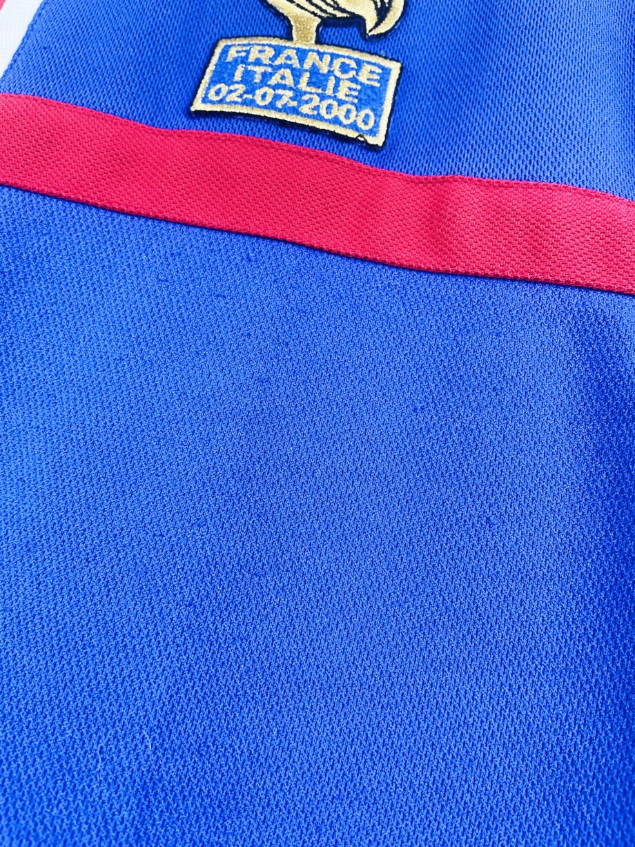 maillot vintage domicile équipe de France 2000 floqué Zidane #10