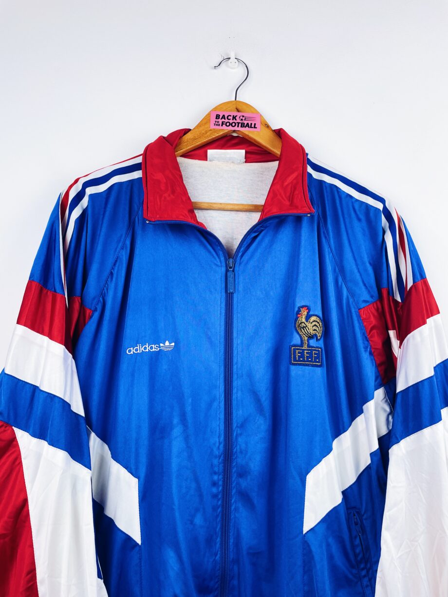 veste vintage équipe de France 1992