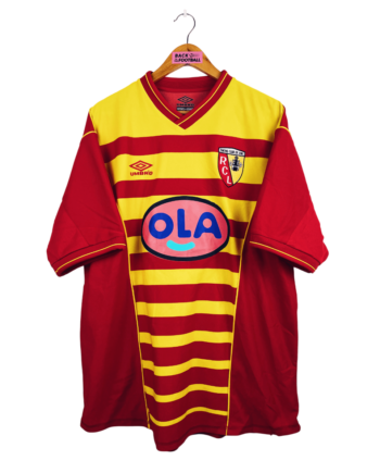 maillot vintage domicile RC Lens 2000/2001