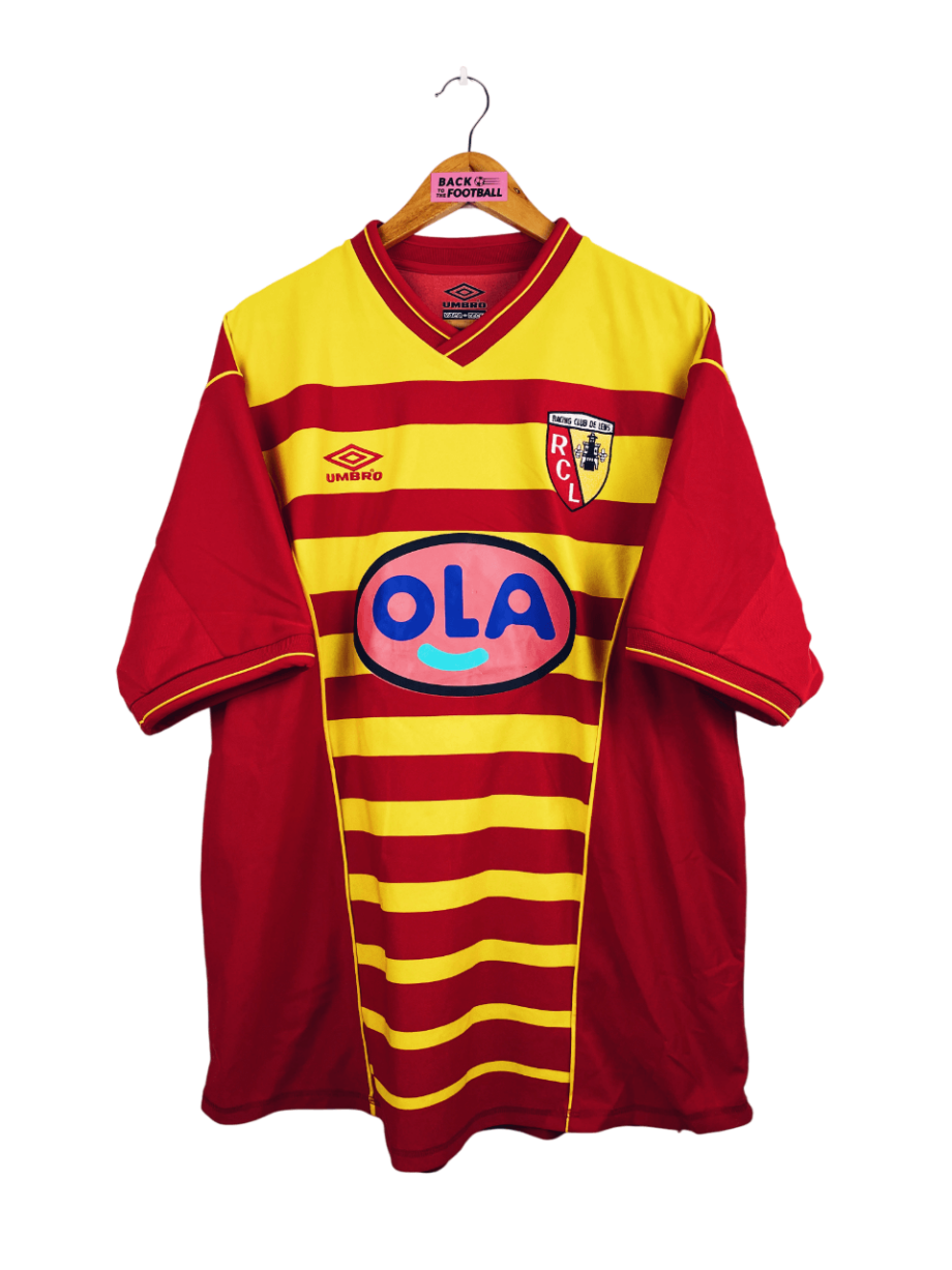 maillot vintage domicile RC Lens 2000/2001