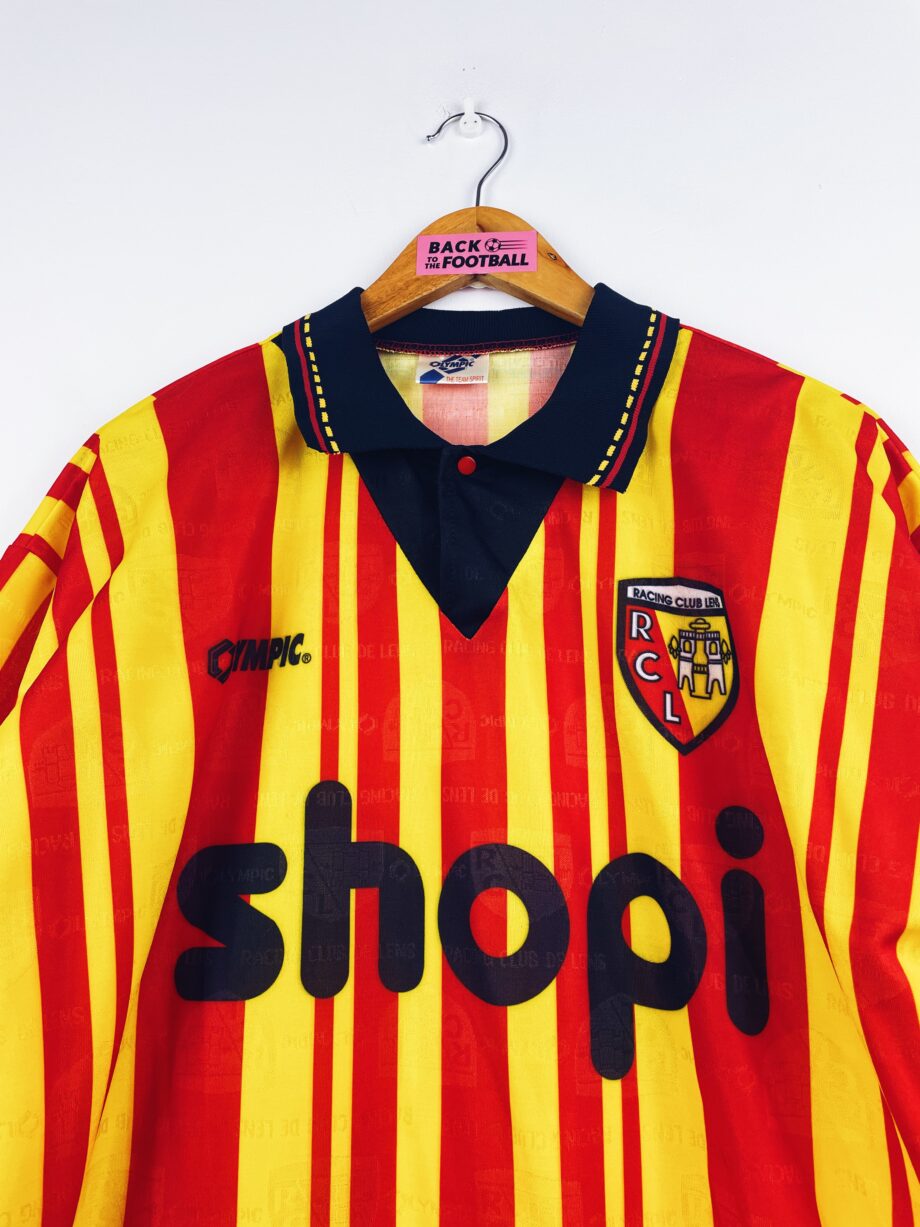 maillot vintage domicile RC Lens 1994/1995