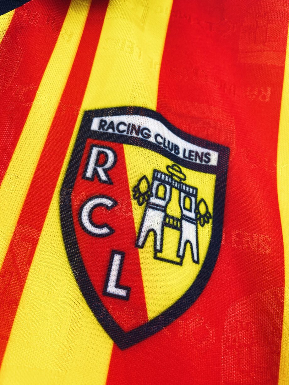 maillot vintage domicile RC Lens 1994/1995