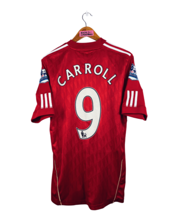 maillot vintage domicile Liverpool 2011/2012 floqué Carroll #9