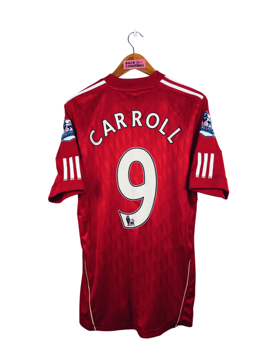 maillot vintage domicile Liverpool 2011/2012 floqué Carroll #9