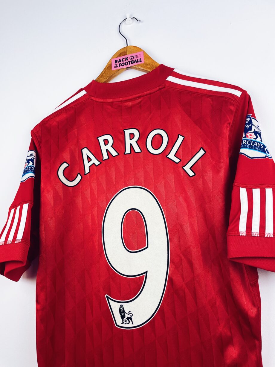 maillot vintage domicile Liverpool 2011/2012 floqué Carroll #9