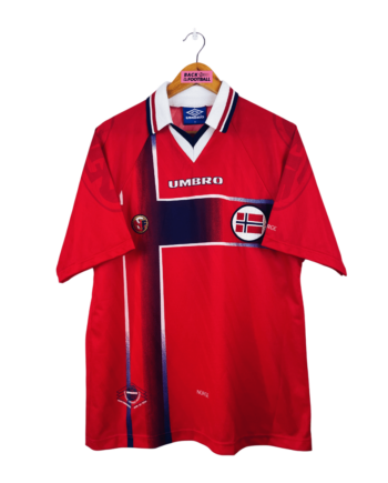 maillot vintage domicile de la Norvège 1997