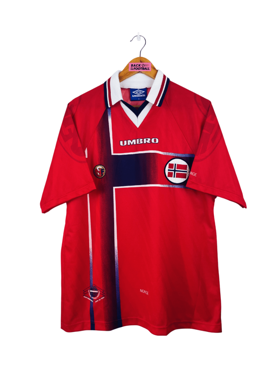 maillot vintage domicile de la Norvège 1997