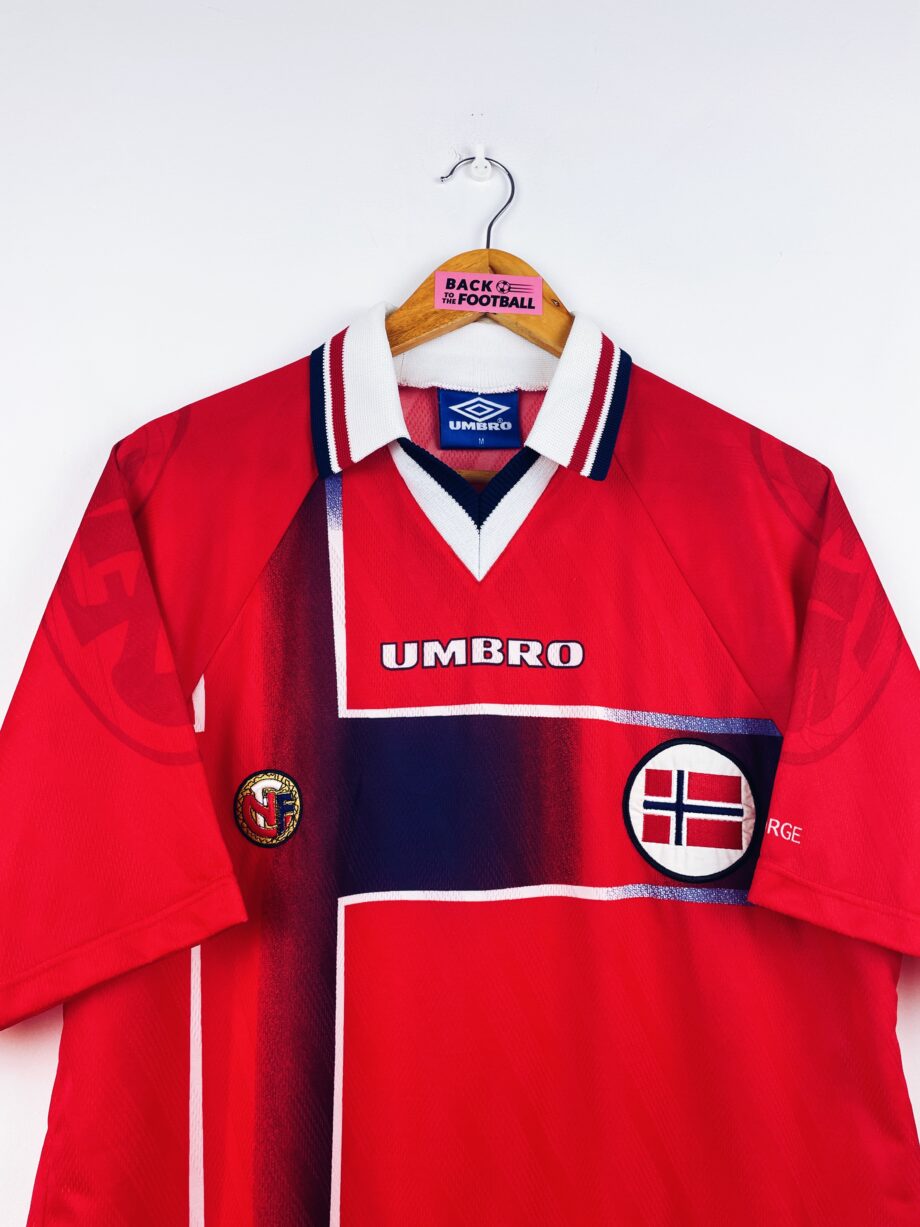 maillot vintage domicile de la Norvège 1997