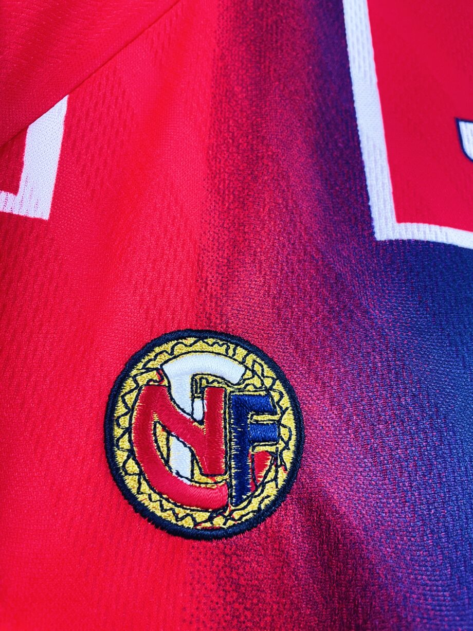 maillot vintage domicile de la Norvège 1997