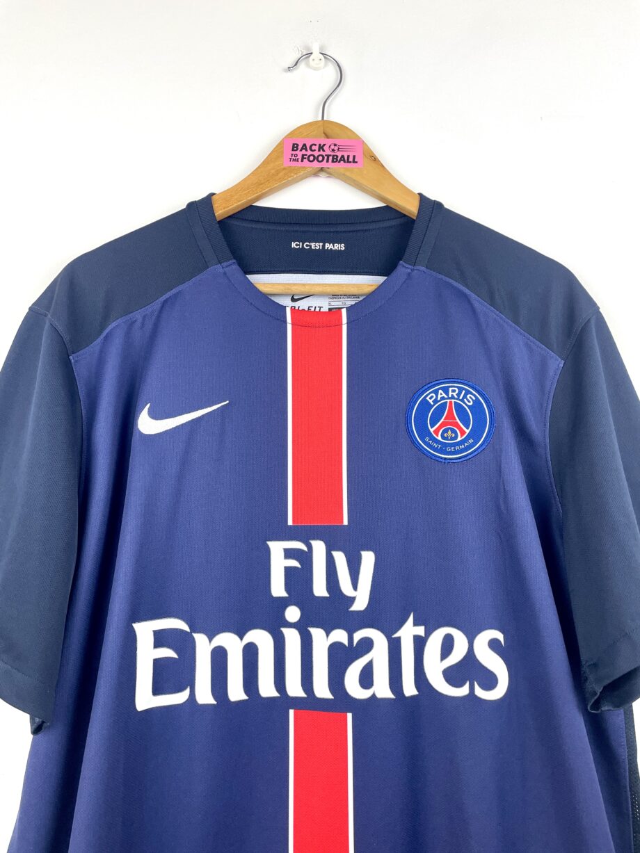 maillot vintage domicile du PSG 2015/2016 floqué Ibrahimović #10