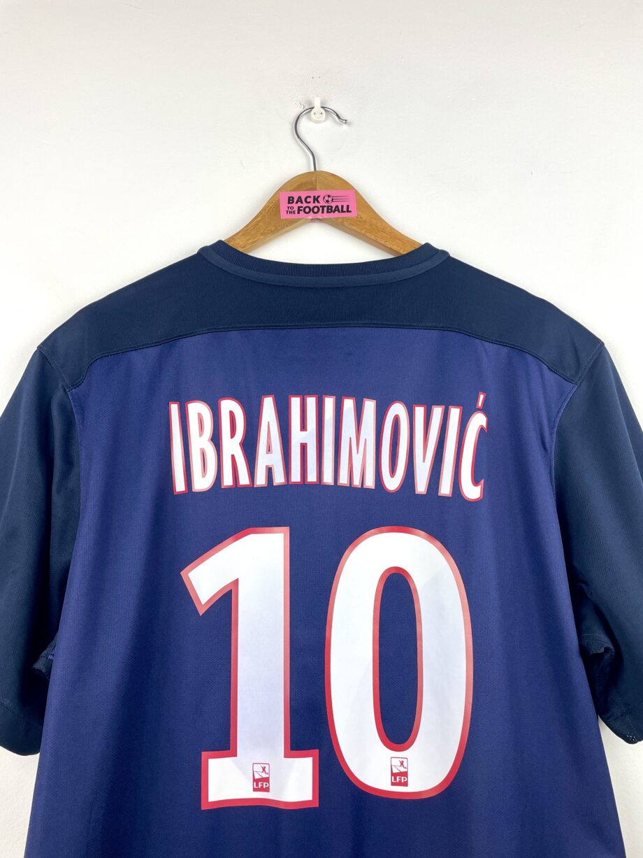 maillot vintage domicile du PSG 2015/2016 floqué Ibrahimović #10