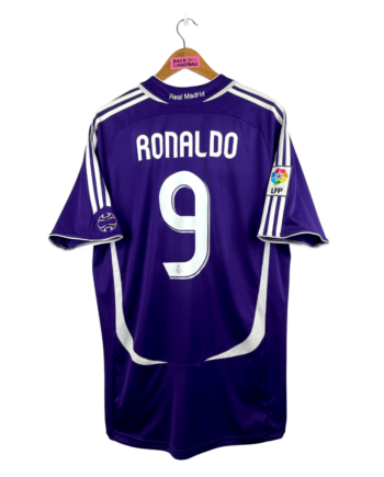 maillot vintage third Real Madrid 2006/2007 floqué Ronaldo #9