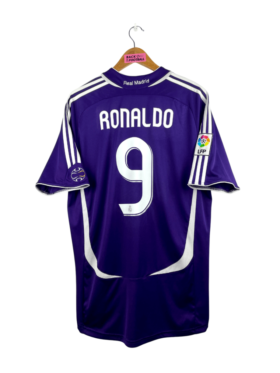 maillot vintage third Real Madrid 2006/2007 floqué Ronaldo #9