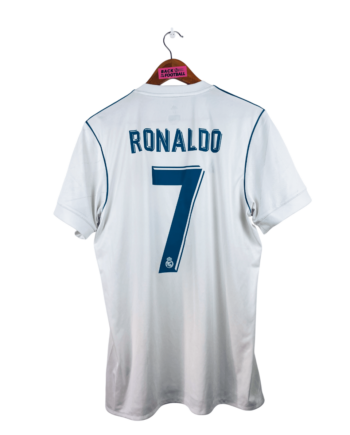 maillot domicile Real Madrid 2017/2018 floqué Ronaldo #7