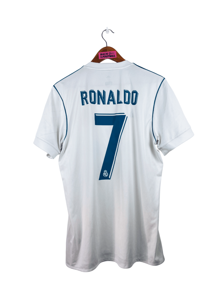 maillot domicile Real Madrid 2017/2018 floqué Ronaldo #7