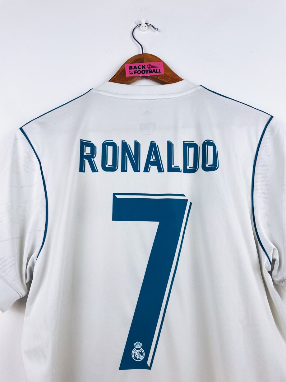 maillot domicile Real Madrid 2017/2018 floqué Ronaldo #7