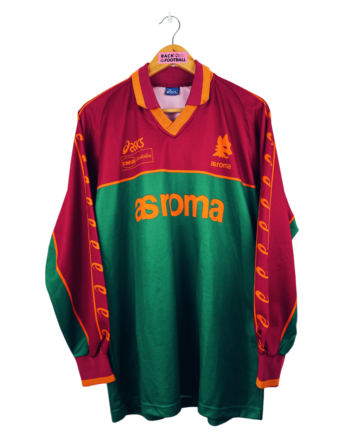 maillot vintage entrainement AS Roma 1995/1996 manches longues