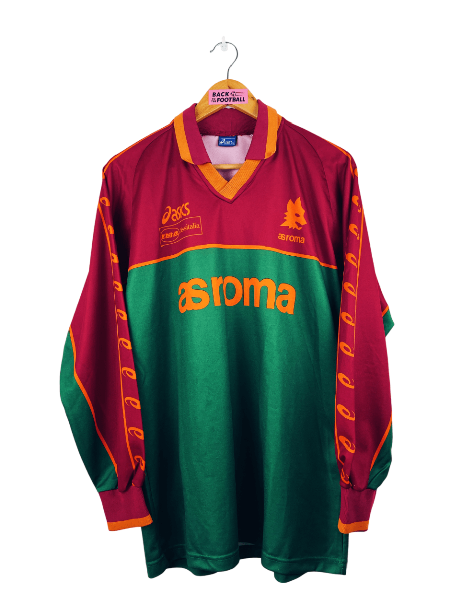 maillot vintage entrainement AS Roma 1995/1996 manches longues