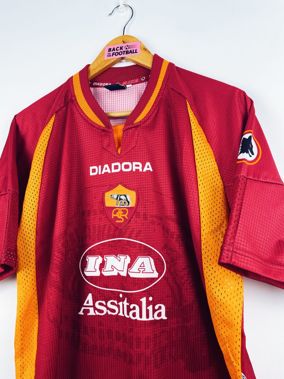 maillot vintage domicile AS Roma 1997/1998