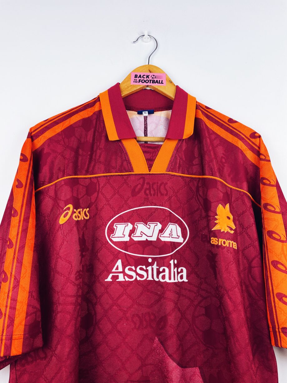 maillot vintage domicile AS Roma 1995/1996