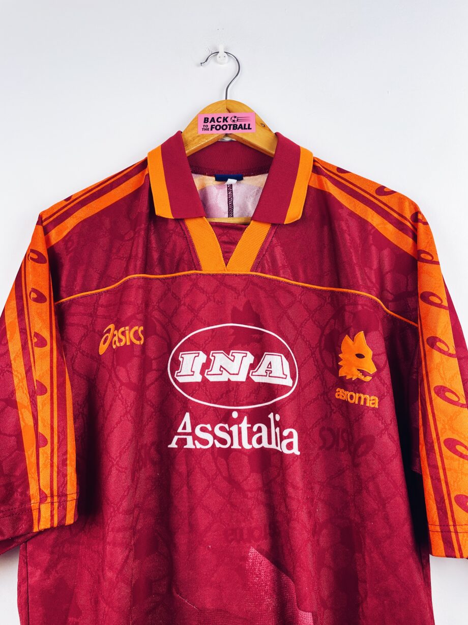 maillot vintage domicile AS Roma 1995/1996