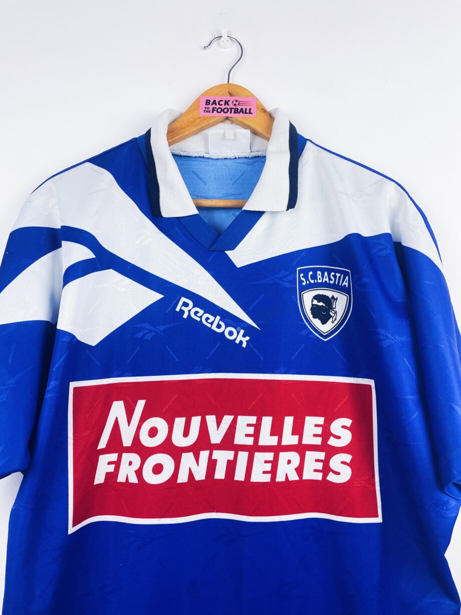 maillot vintage domicile SC Bastia 1995/1997