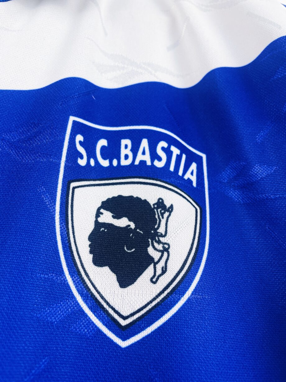 maillot vintage domicile SC Bastia 1995/1997