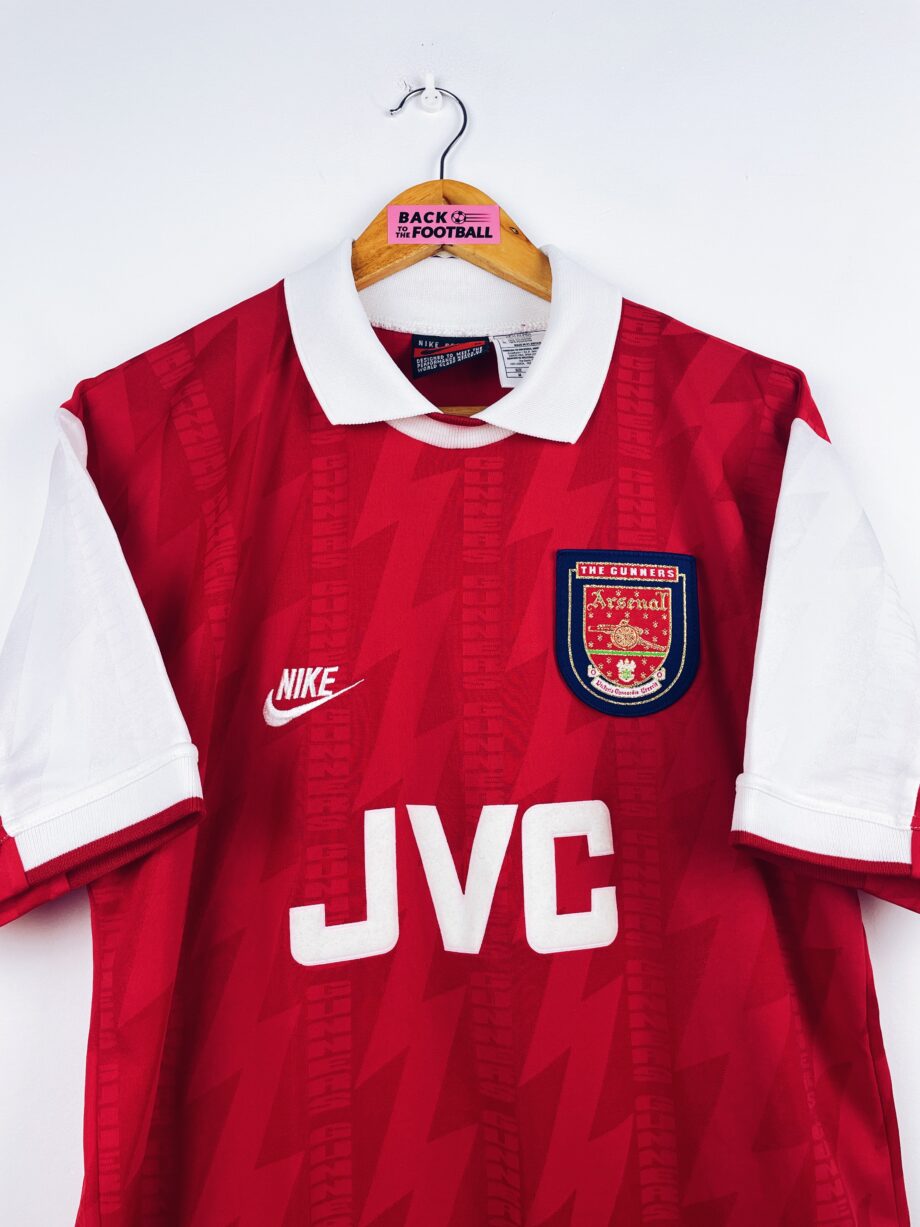 maillot vintage domicile Arsenal 1994/1996