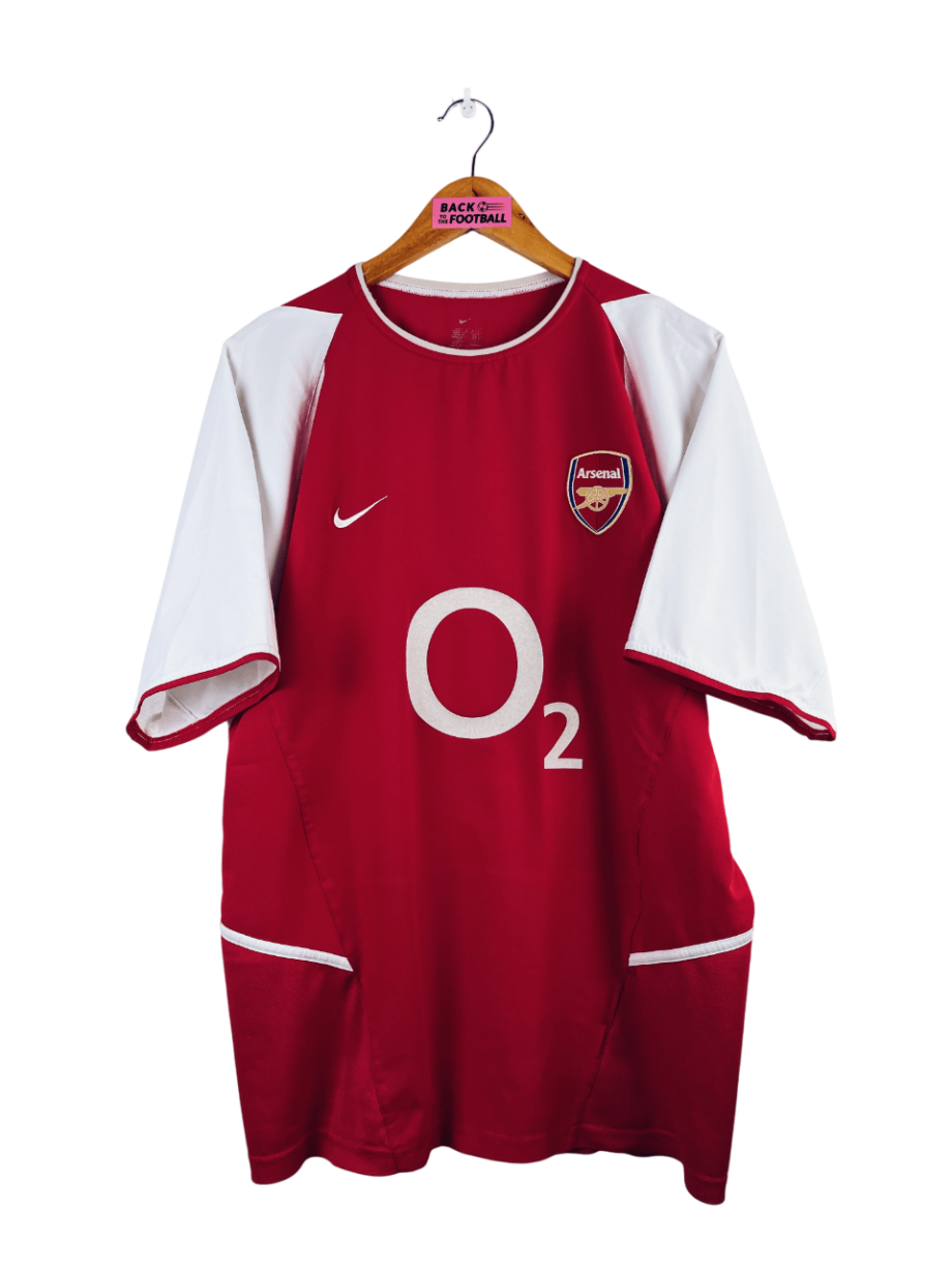 maillot vintage domicile Arsenal 2002/2004 floqué Vieira #4