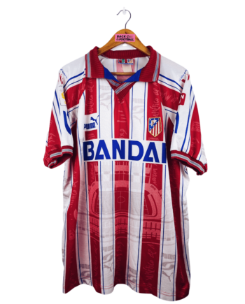 maillot vintage domicile Atlético Madrid 1996/1997