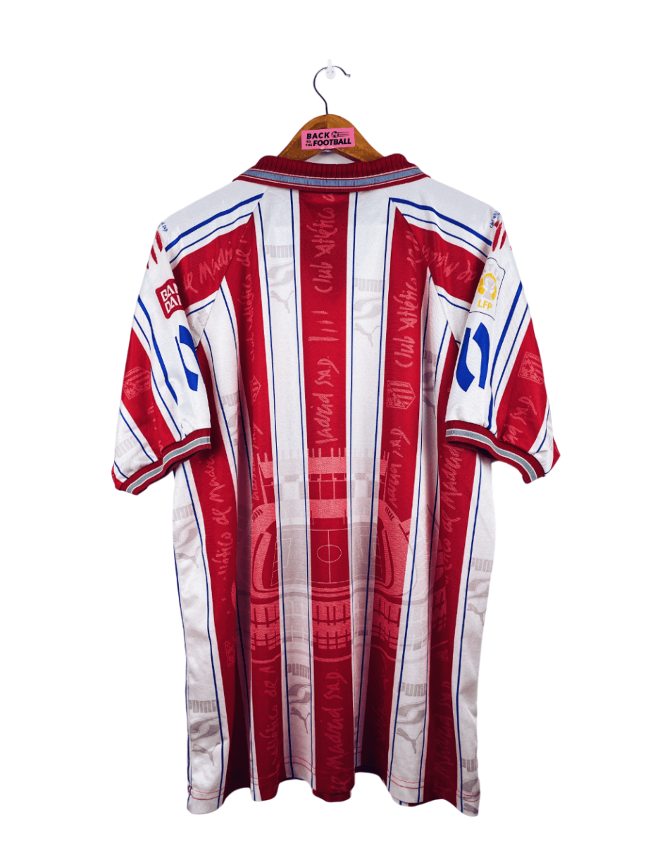 maillot vintage domicile Atlético Madrid 1996/1997