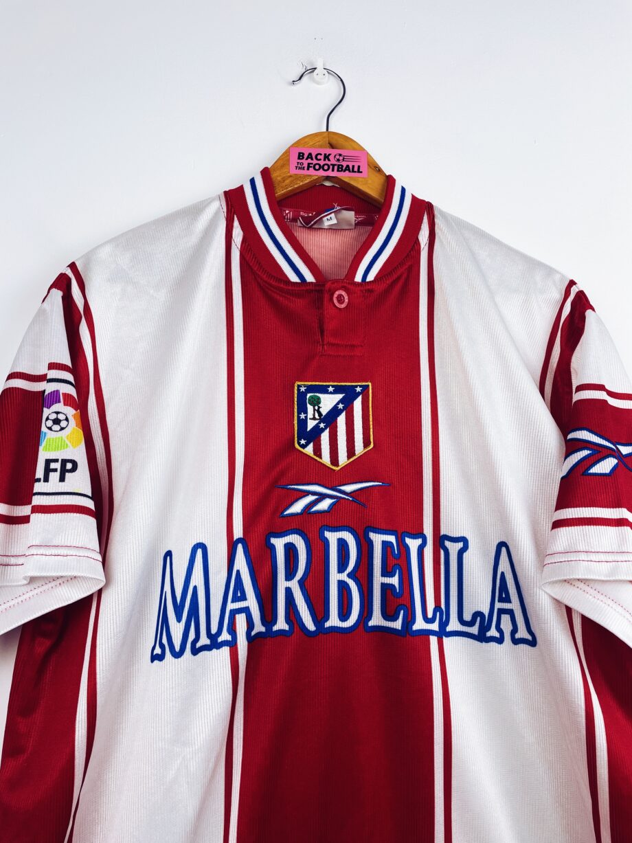 maillot vintage domicile Atletico Madrid 1999/2000