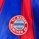 maillot vintage domicile Bayern Munich 1995/1997 floqué Klinsmann #18
