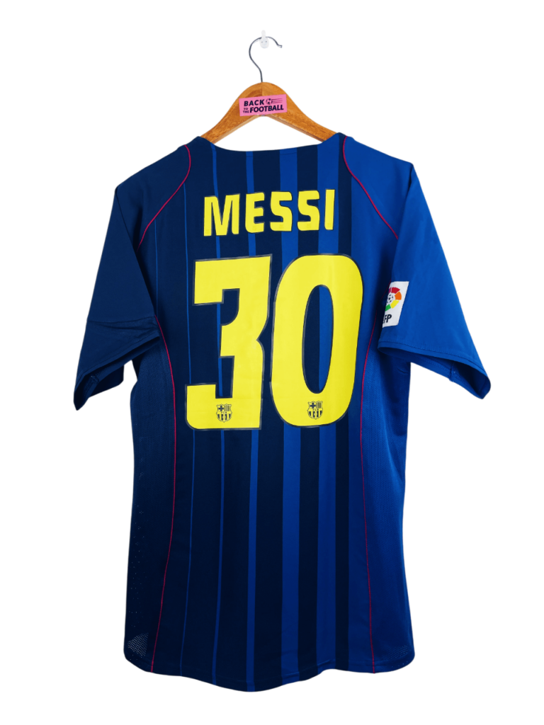 Maillot Extérieur Barcelone Saison 2004/2005 - Original Acheté Au Camp Nou - Taille XL Jeunesse/Petit 36-38"