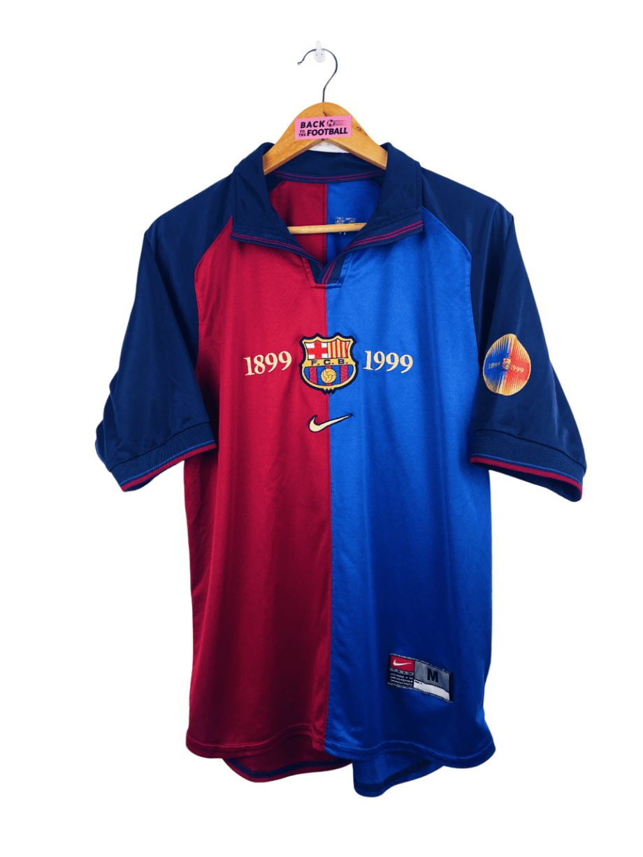 maillot vintage domicile Barcelone 1999/2000 centenaire