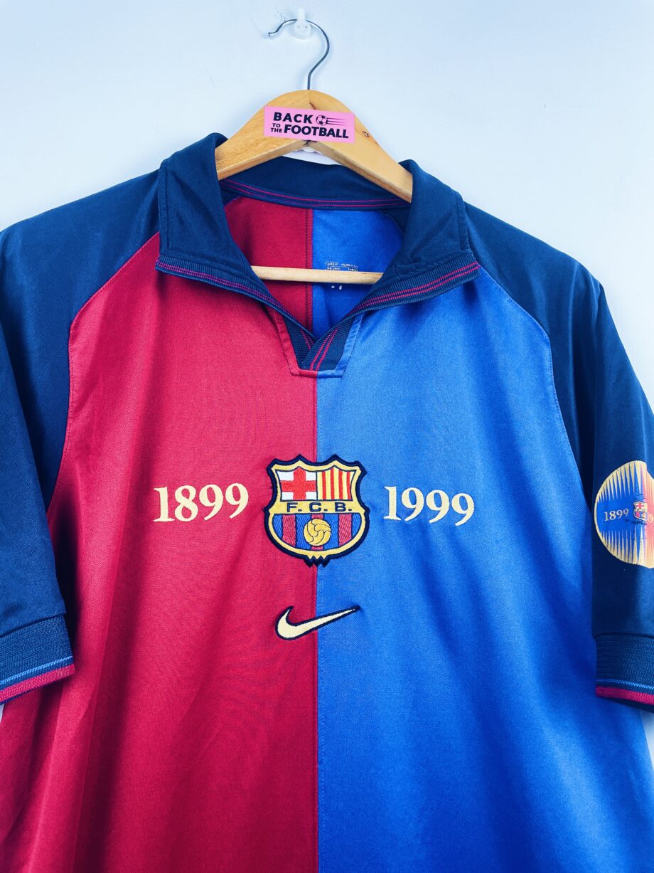 maillot vintage domicile Barcelone 1999/2000 centenaire