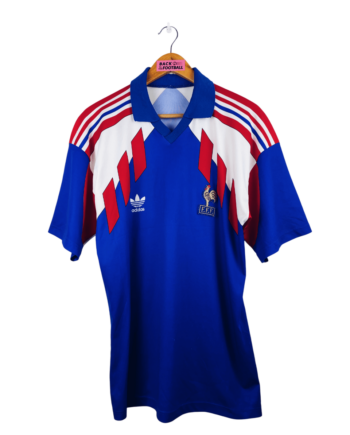 maillot vintage domicile équipe de France 1990