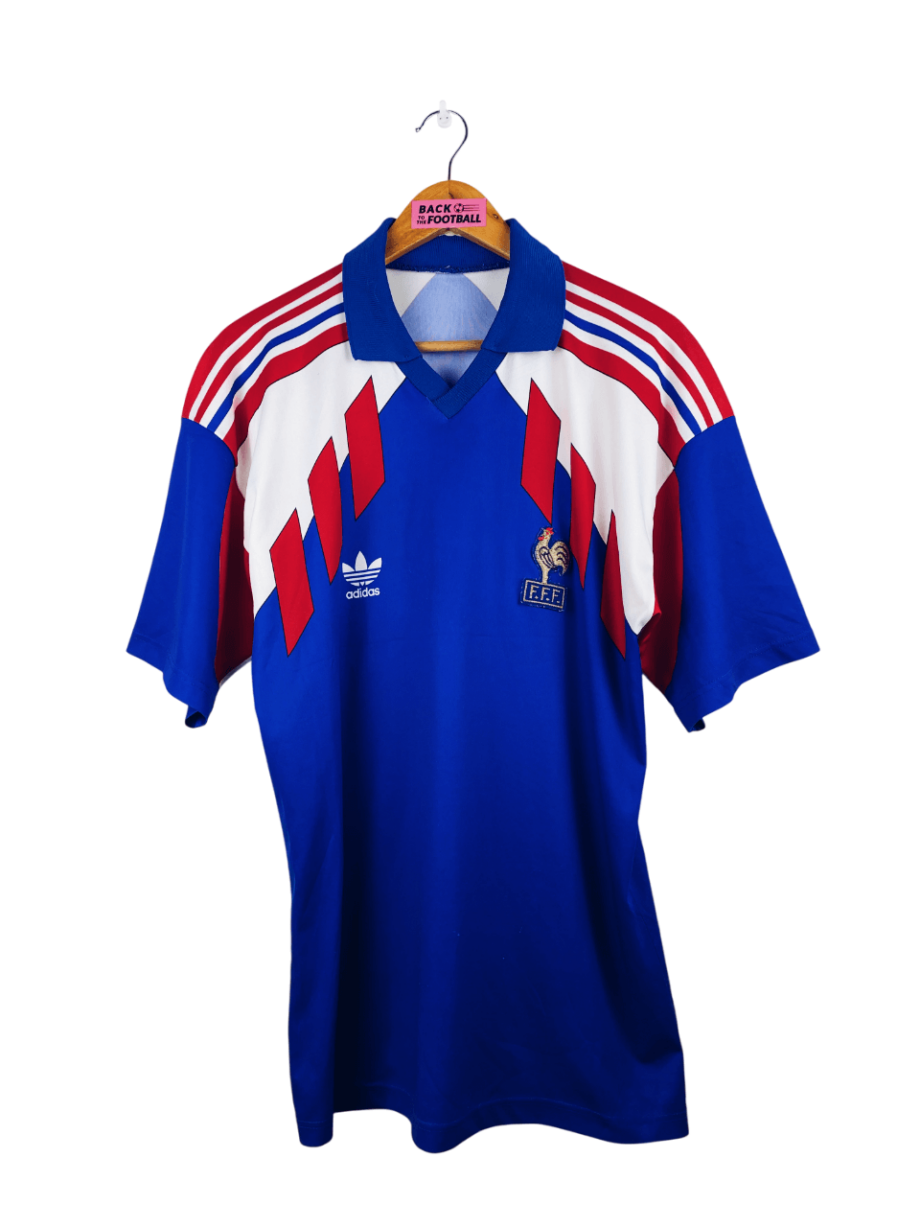 maillot vintage domicile équipe de France 1990