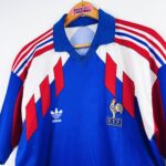maillot vintage domicile équipe de France 1990