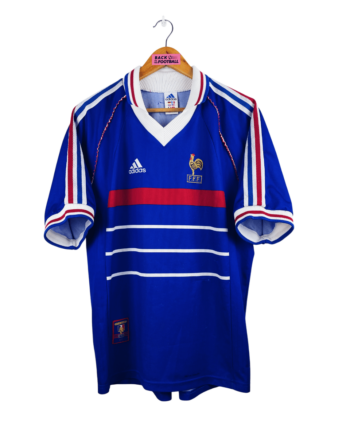 maillot vintage domicile équipe de France 1998