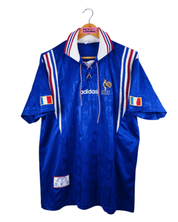 maillot vintage domicile équipe de France 1996