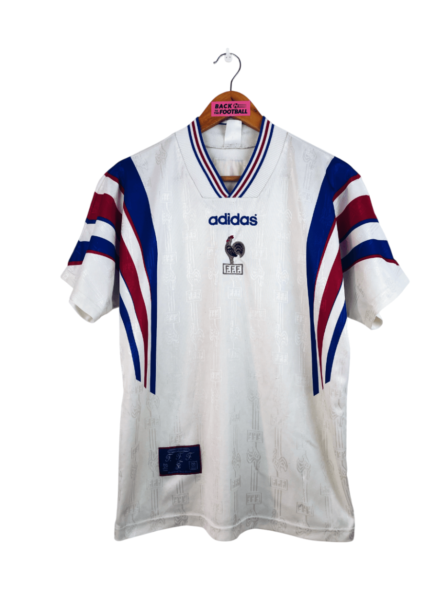 maillot vintage extérieur équipe de France 1996