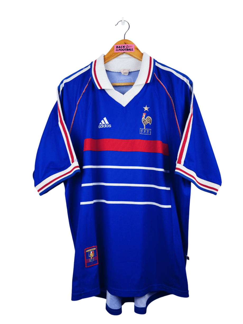 maillot vintage domicile France 1998