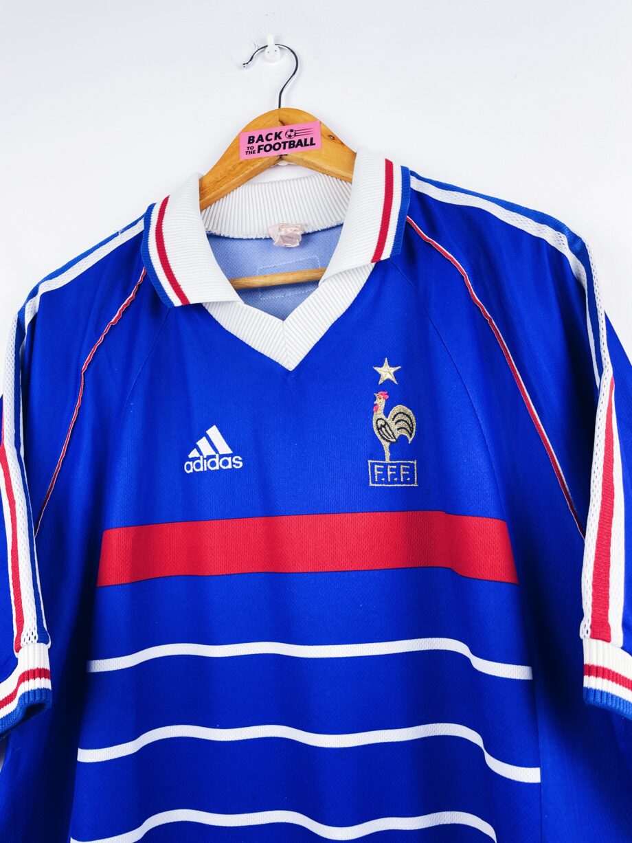 maillot vintage domicile France 1998