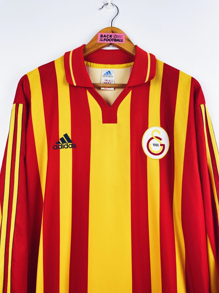 maillot vintage domicile Galatasaray 2000/2001 manches longues