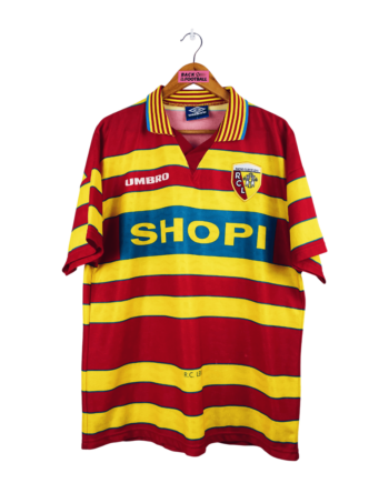 maillot vintage domicile RC Lens 1996/1997