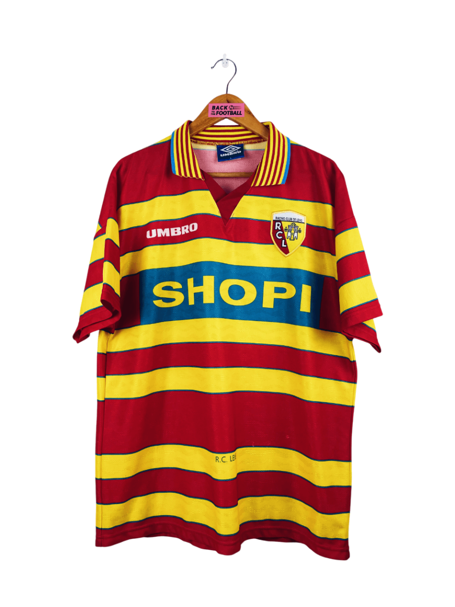 maillot vintage domicile RC Lens 1996/1997