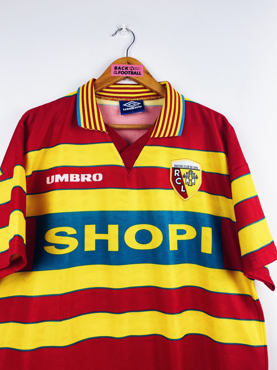 maillot vintage domicile RC Lens 1996/1997