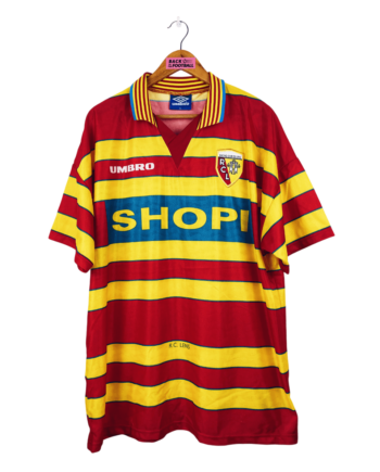 maillot vintage domicile RC Lens 1996/1997