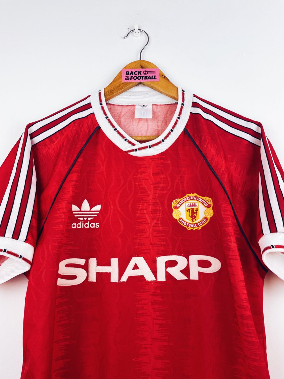 maillot vintage domicile Manchester United 1990/1992